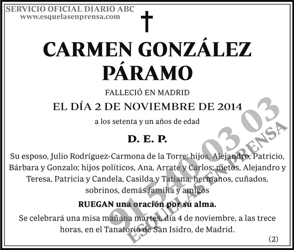 Carmen González Páramo